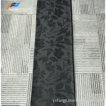 Cusrom Polyester Marvijet Jacquard Formal Black Fabrics
